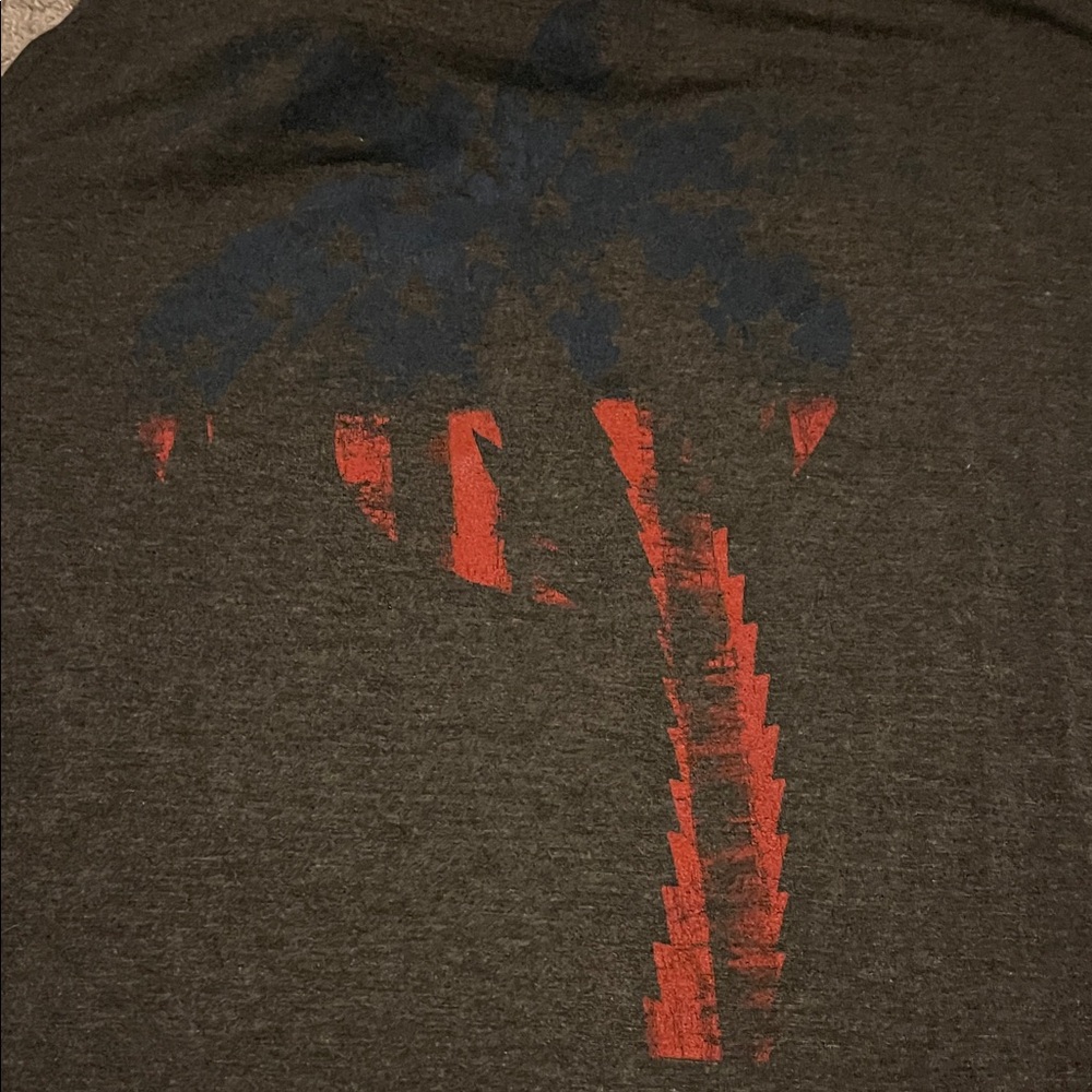 Zutter Tank Top with Palm Tree Design - Picture 3 of 4